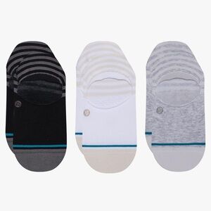 STANCE Unisex Light Cushion No Show Height Socks - SENSIBLE TWO (3 pack): Multi